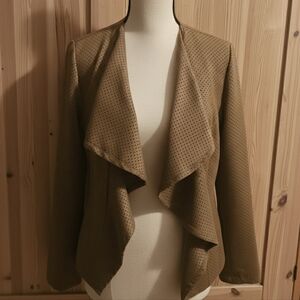 Elegant Brown Women's Jacket, Faux Suede, Choices Size M., Style MSDJ0180
